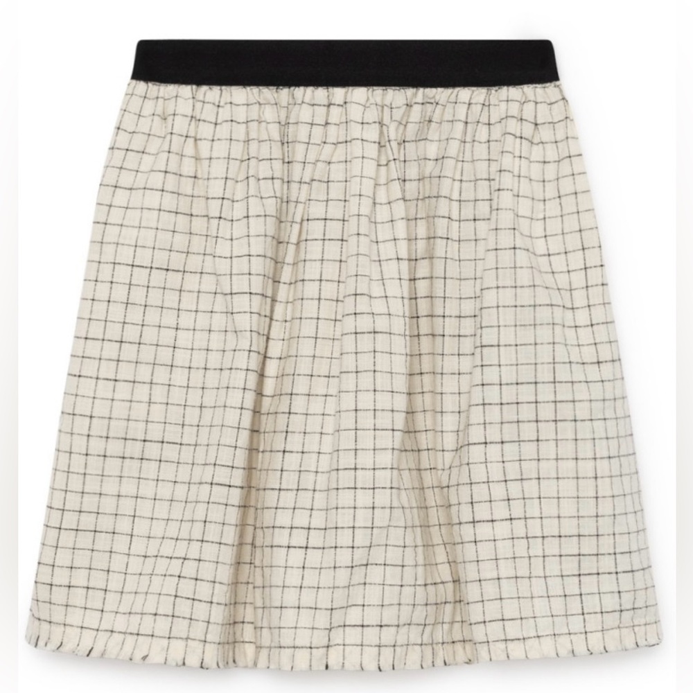 NWT Little Creative Factory Tateyoko Mini Checkered Girl's Skirt size 8